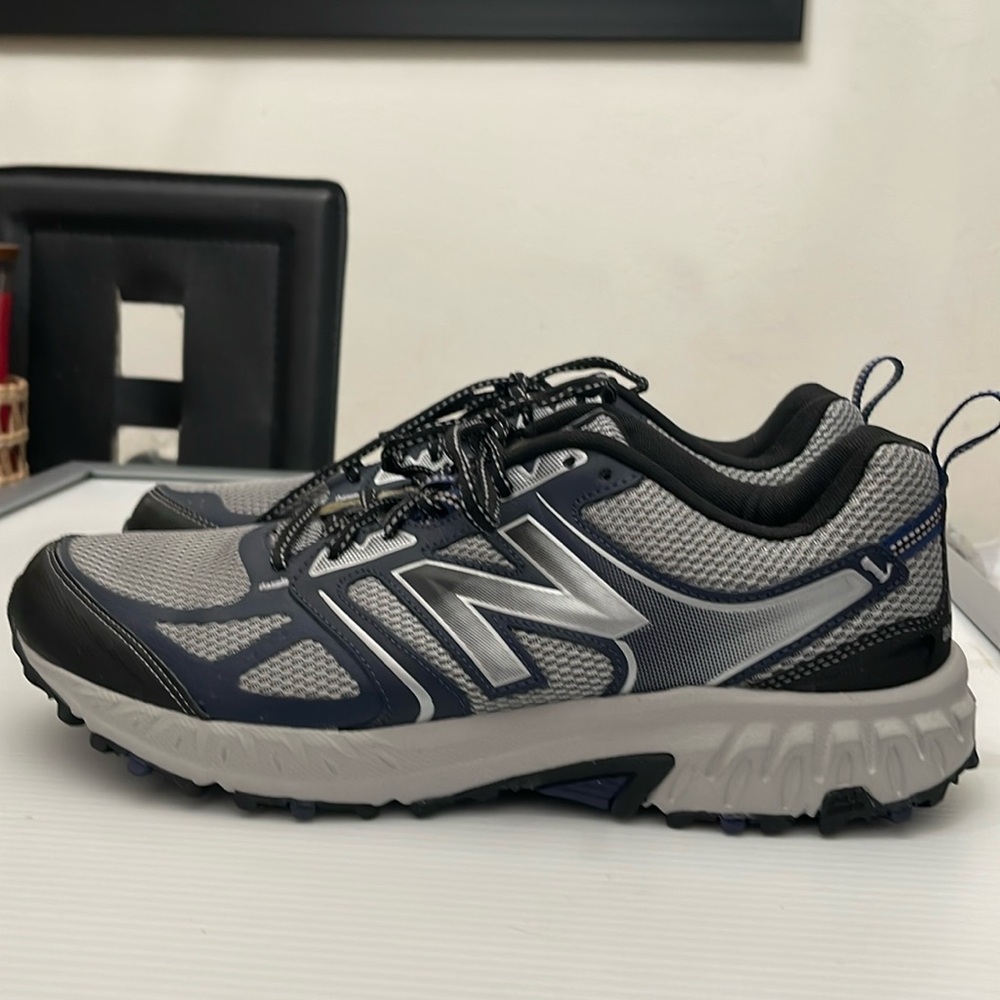 New Balance Gray and Black Sneakers